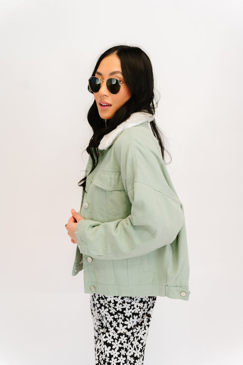 Wonderstruck Jacket // Sage